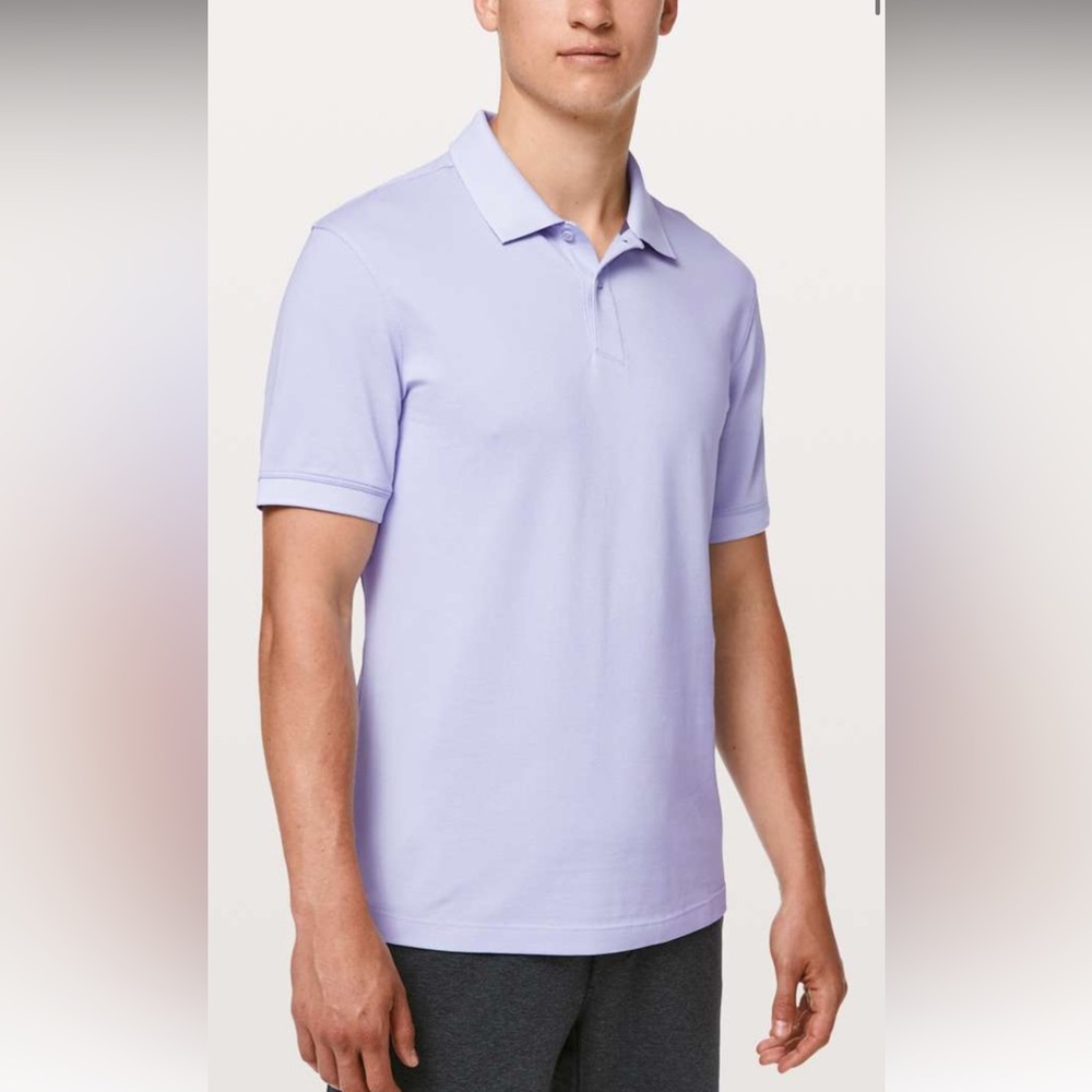 Lululemon Tech Pique Polo
Serene Blue- sz Small